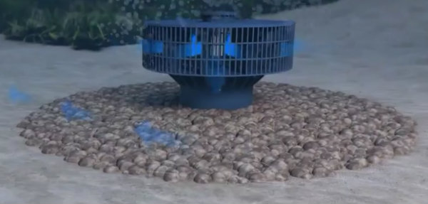 The-seawater-intake-for-the-solar-power-desalinization-plant