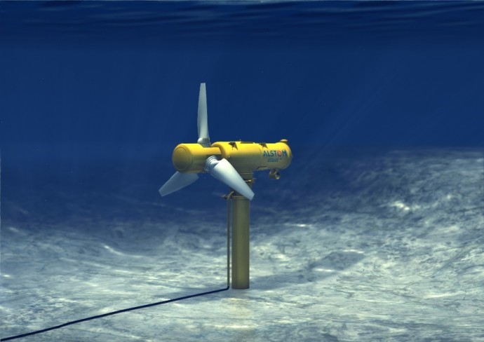 TIDAL ENERGY FARM IN FRANCE