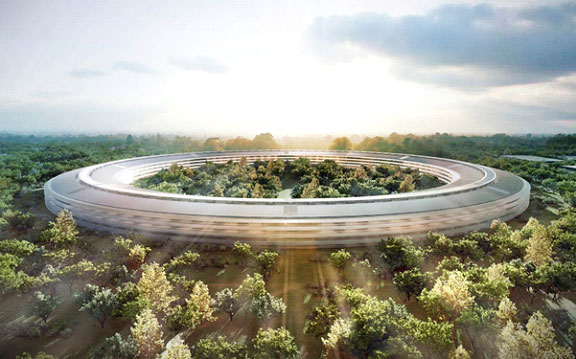 inew021 Apple Park อาคารสำนักงานที่ยอดเยี่ยมที่สุดแห่งหนึ่งของโลก