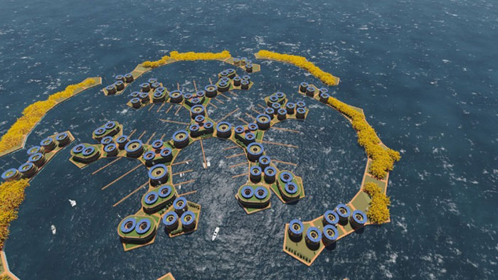 Floating-city